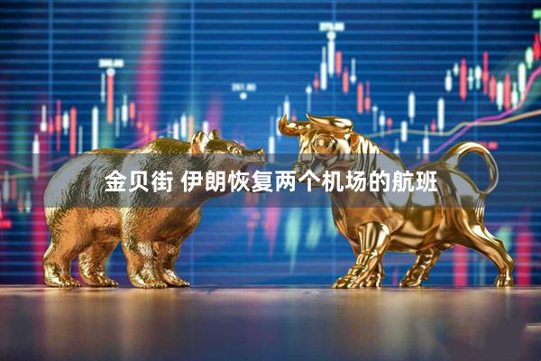 金贝街 伊朗恢复两个机场的航班